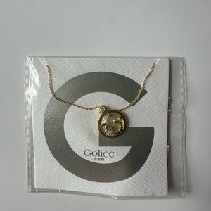 Scorpio Gold Plated Necklace